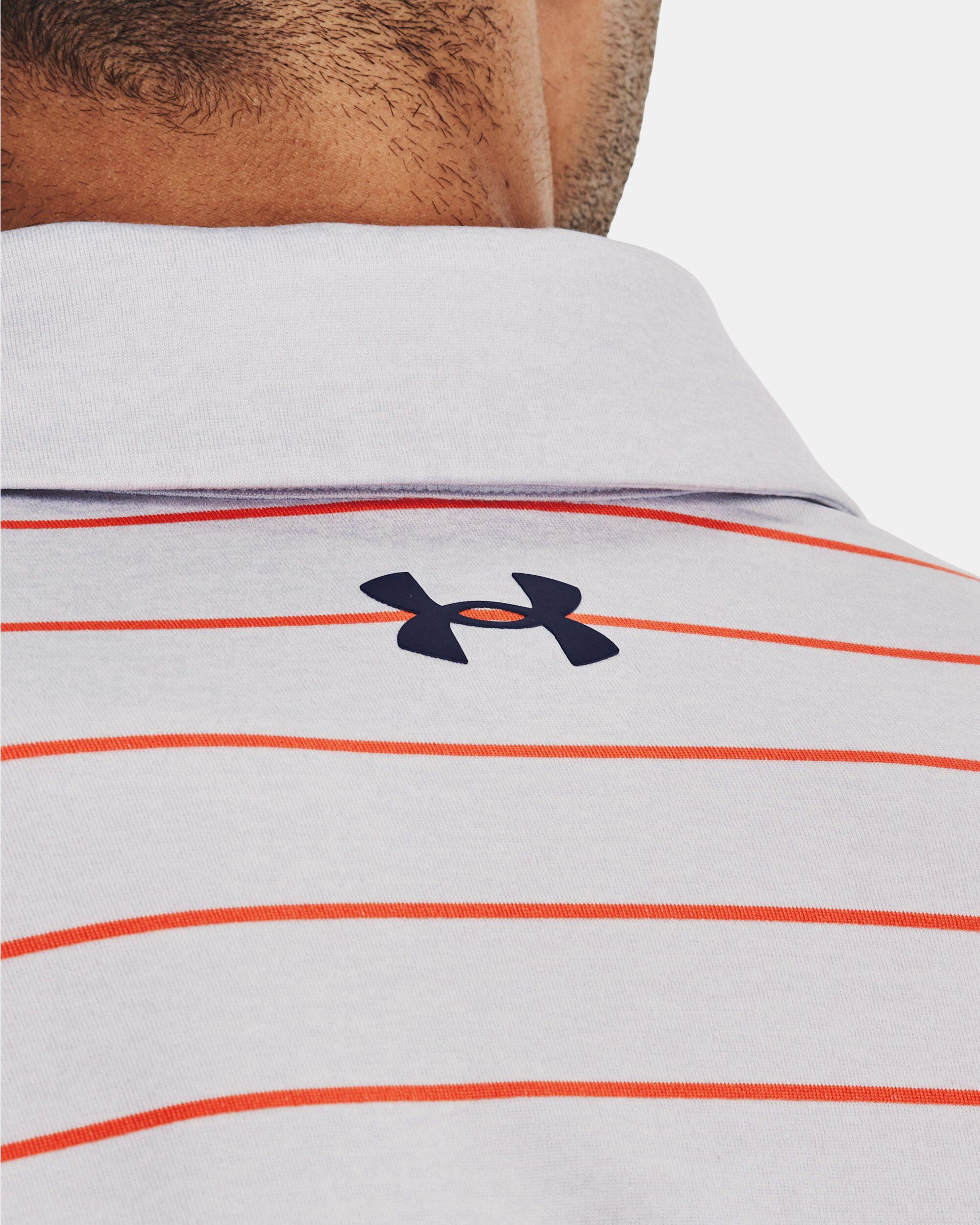 Under armour men's playoff blast stripe golf polo hot sale