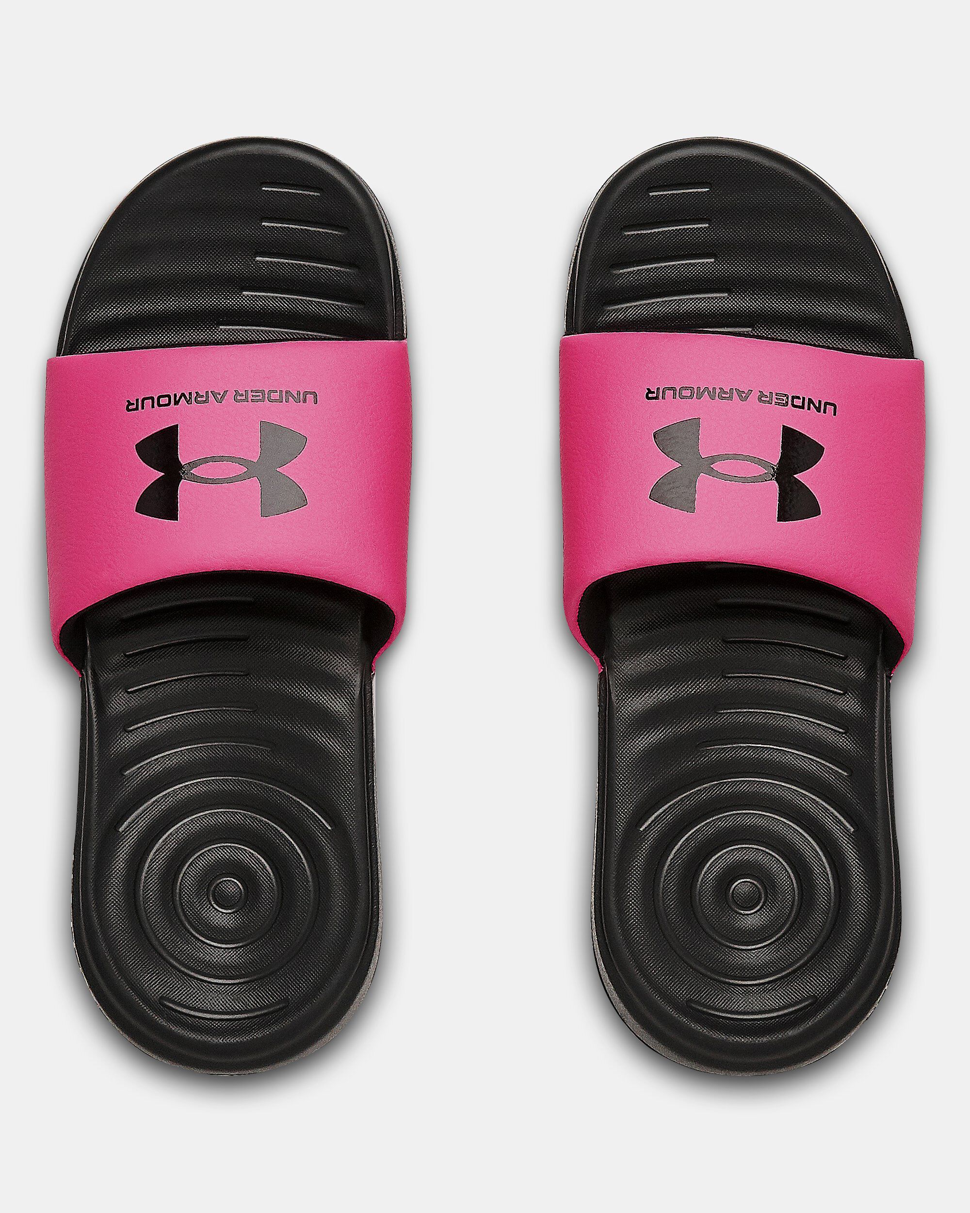 Under armour slides for girls hotsell