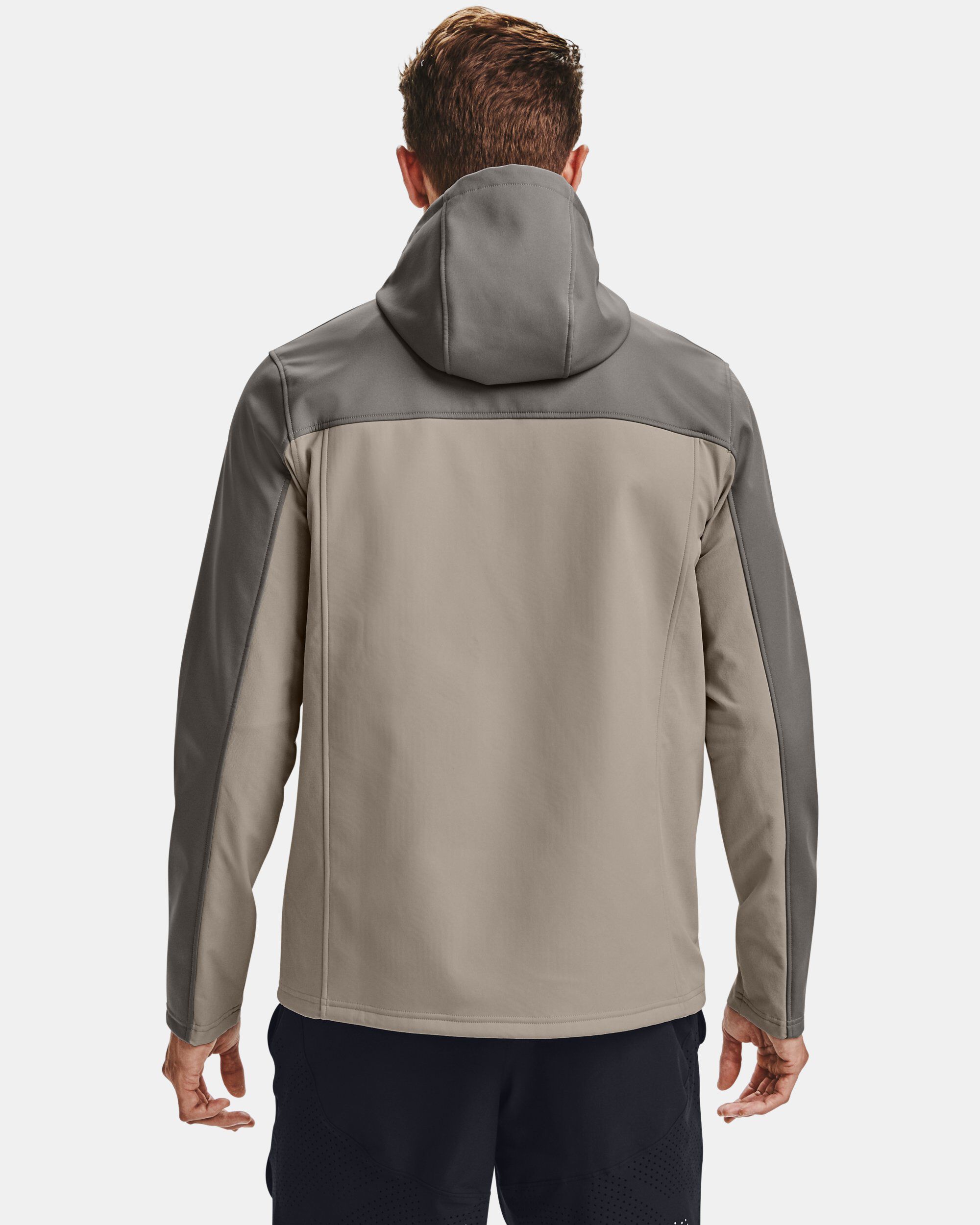 Under Armour Men s ColdGear Infrared Shield Hooded Jacket Brown