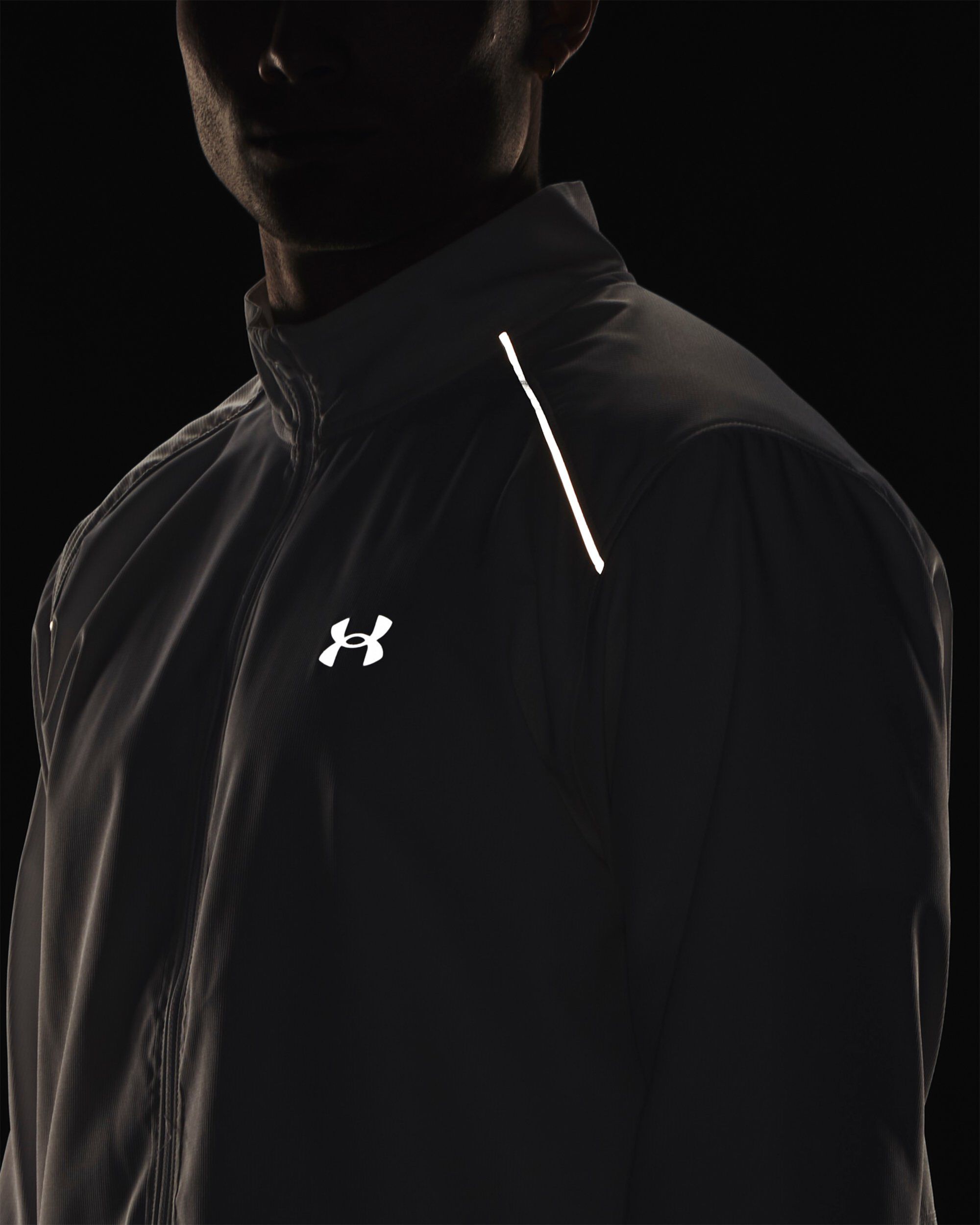 Under armor sales running jacket