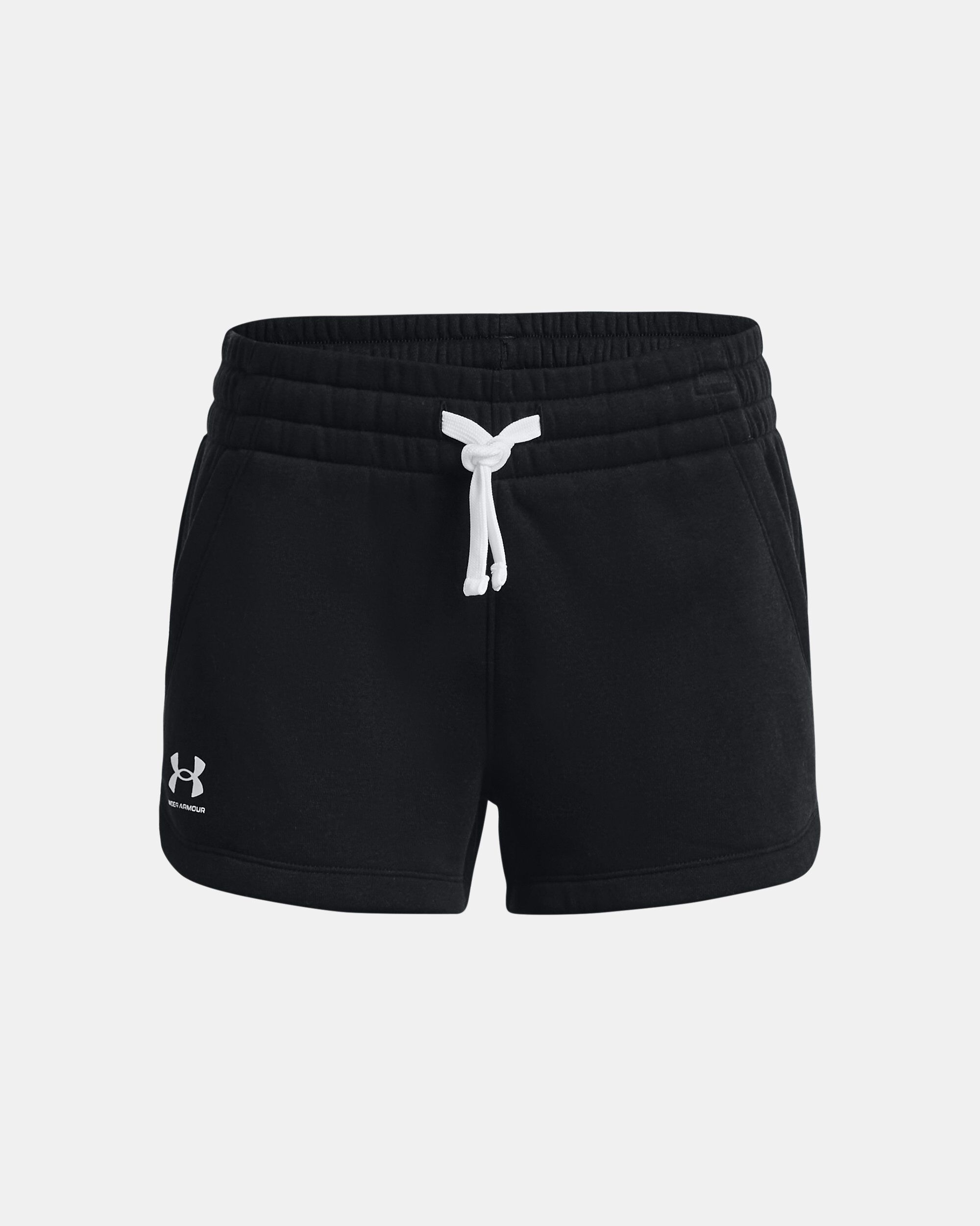 Girls black under armour shorts sale