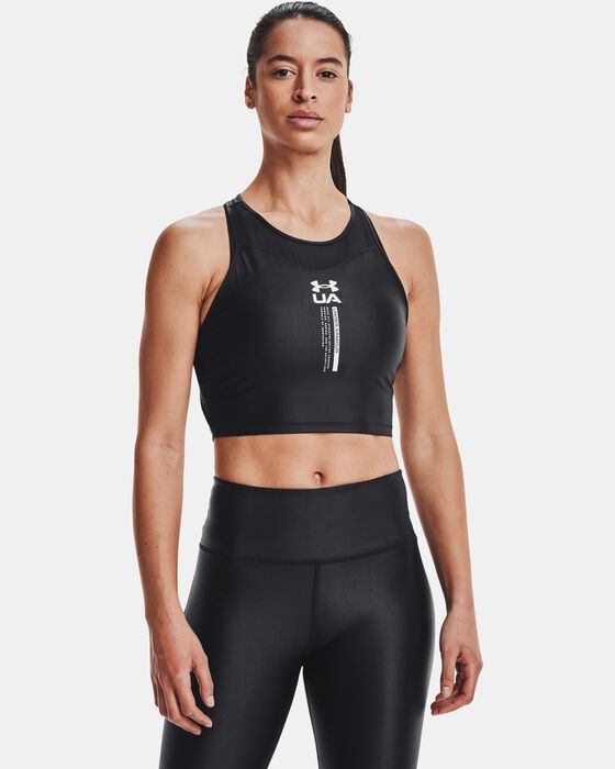 Women's UA Iso-Chill Crop Tank image number 1
