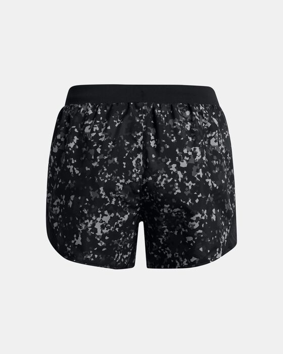 Women's UA Fly-By 2.0 Printed Shorts image number 3
