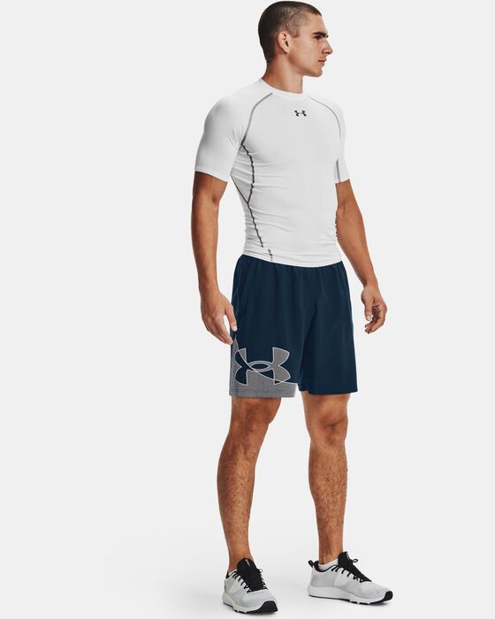 Men's UA Woven Graphic Shorts image number 2