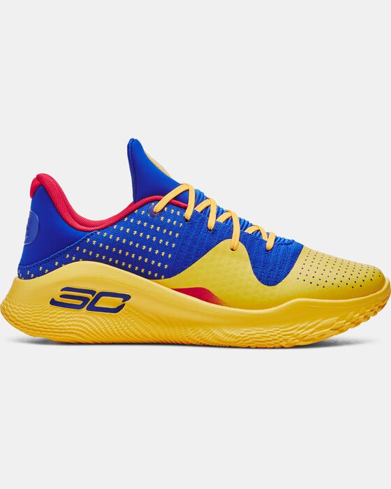 Unisex Curry 4 Low FloTro Basketball Shoes image number 0