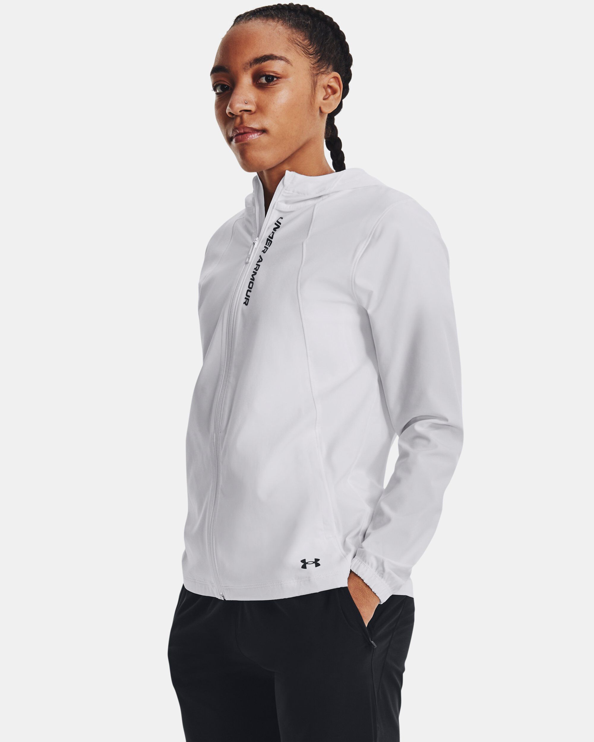 Under armour women's deals outrun the storm jacket