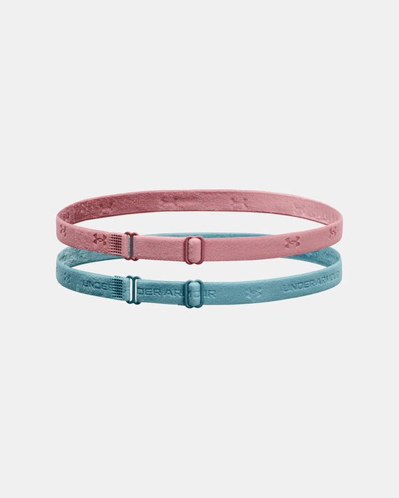 Women's UA Adjustable Mini Headbands 2-Pack Women's UA Adjustable Mini Headbands 2-Pack image number 1