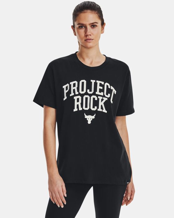 Women's Project Rock Heavyweight Campus T-Shirt image number 0