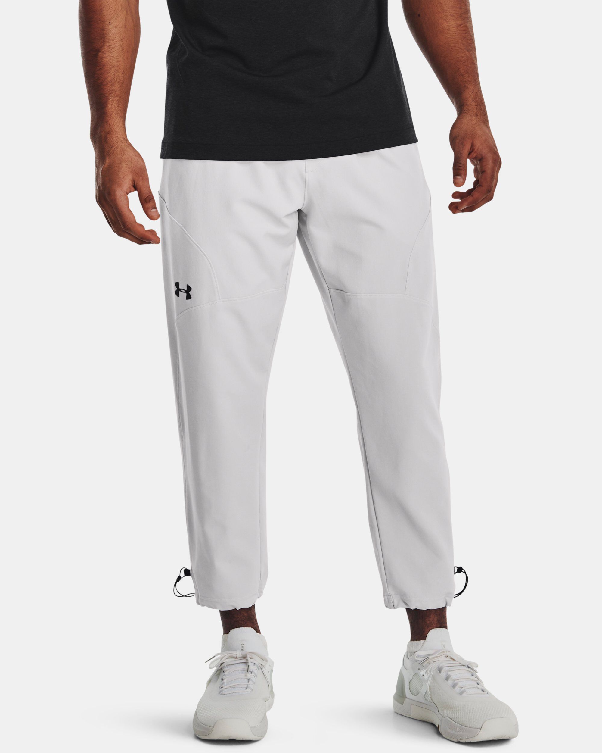 Under Armour Men s UA Unstoppable Crop Pants Grey in KSA