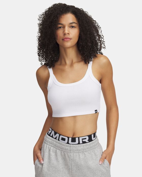 Women's UA Rival Rib Baby Tank image number 0