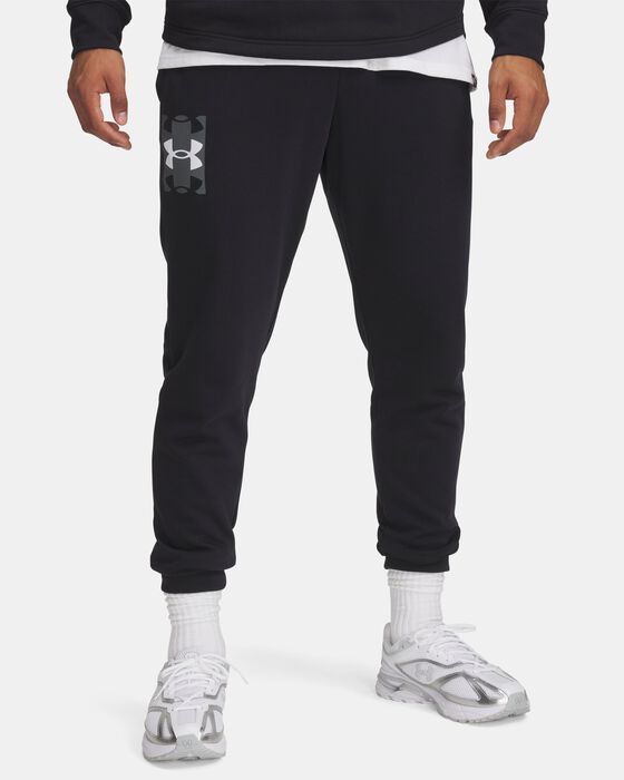 Men's UA Rival Terry Logo Joggers image number 0