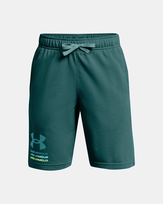 Boys' UA Rival Terry Shorts image number 0