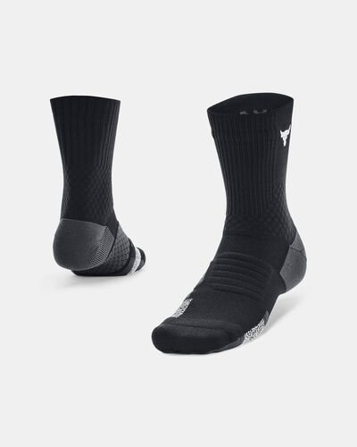 Unisex Project Rock ArmourDryâ„¢ Playmaker Mid-Crew Socks