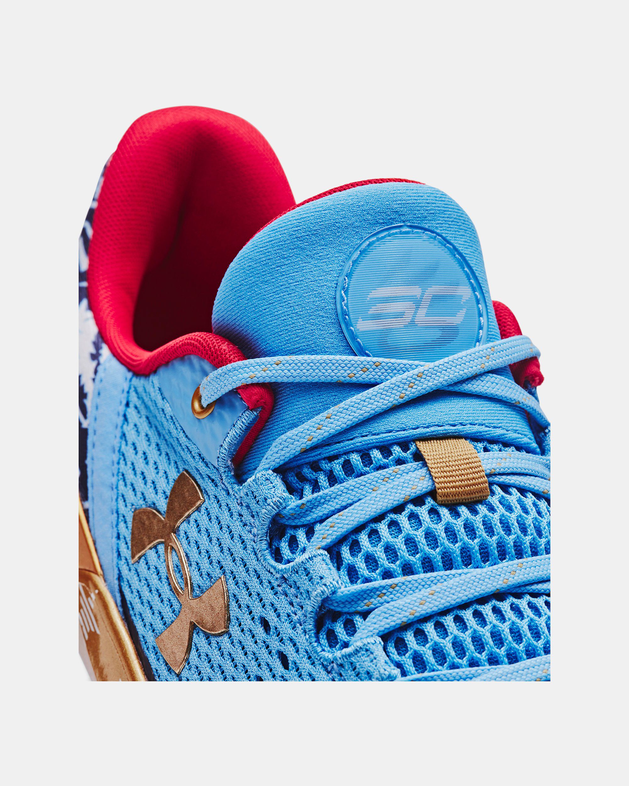Under Armour Unisex Curry 2 Low FloTro Basketball Shoes Blue in KSA