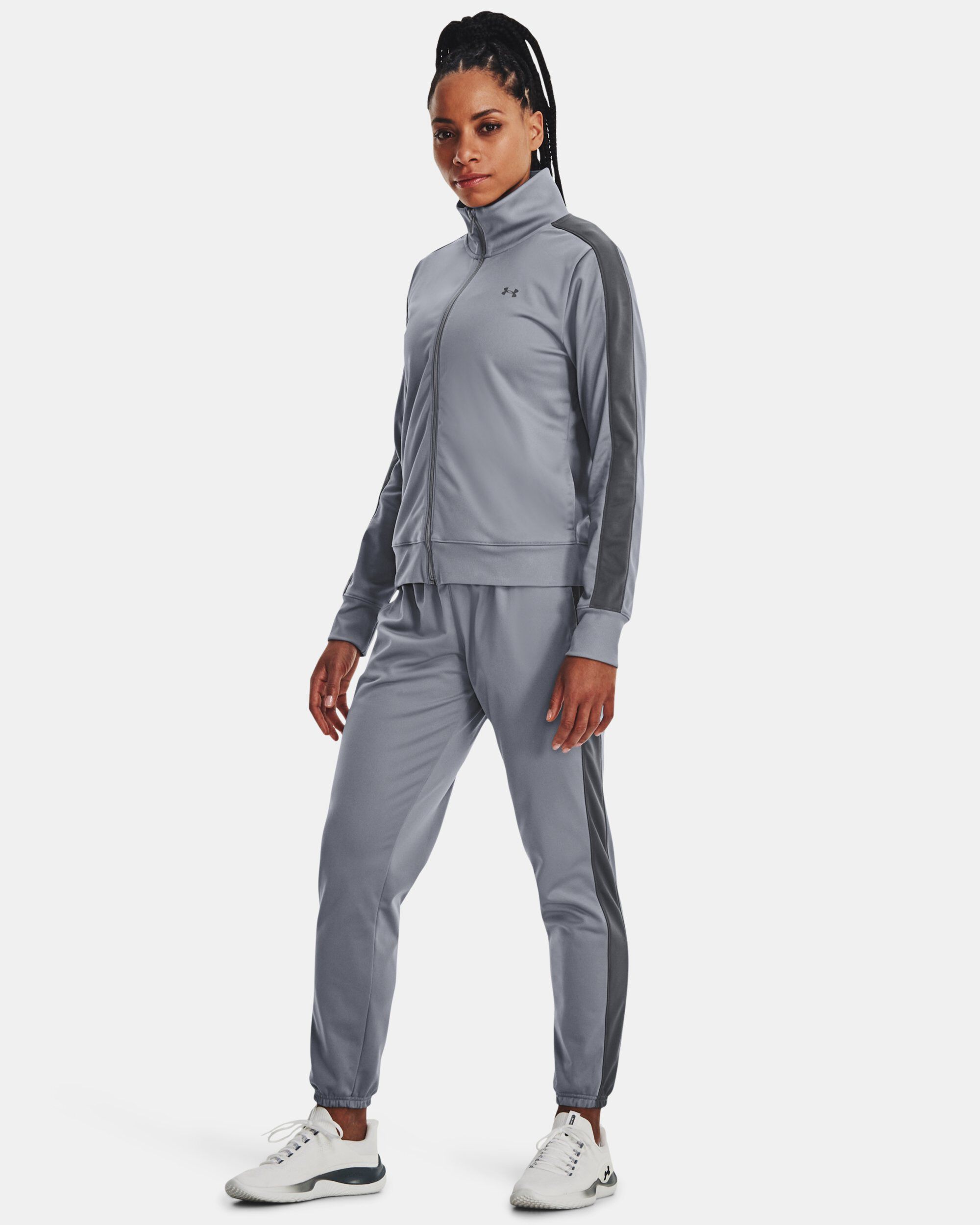 Womens grey cheap nike tracksuit