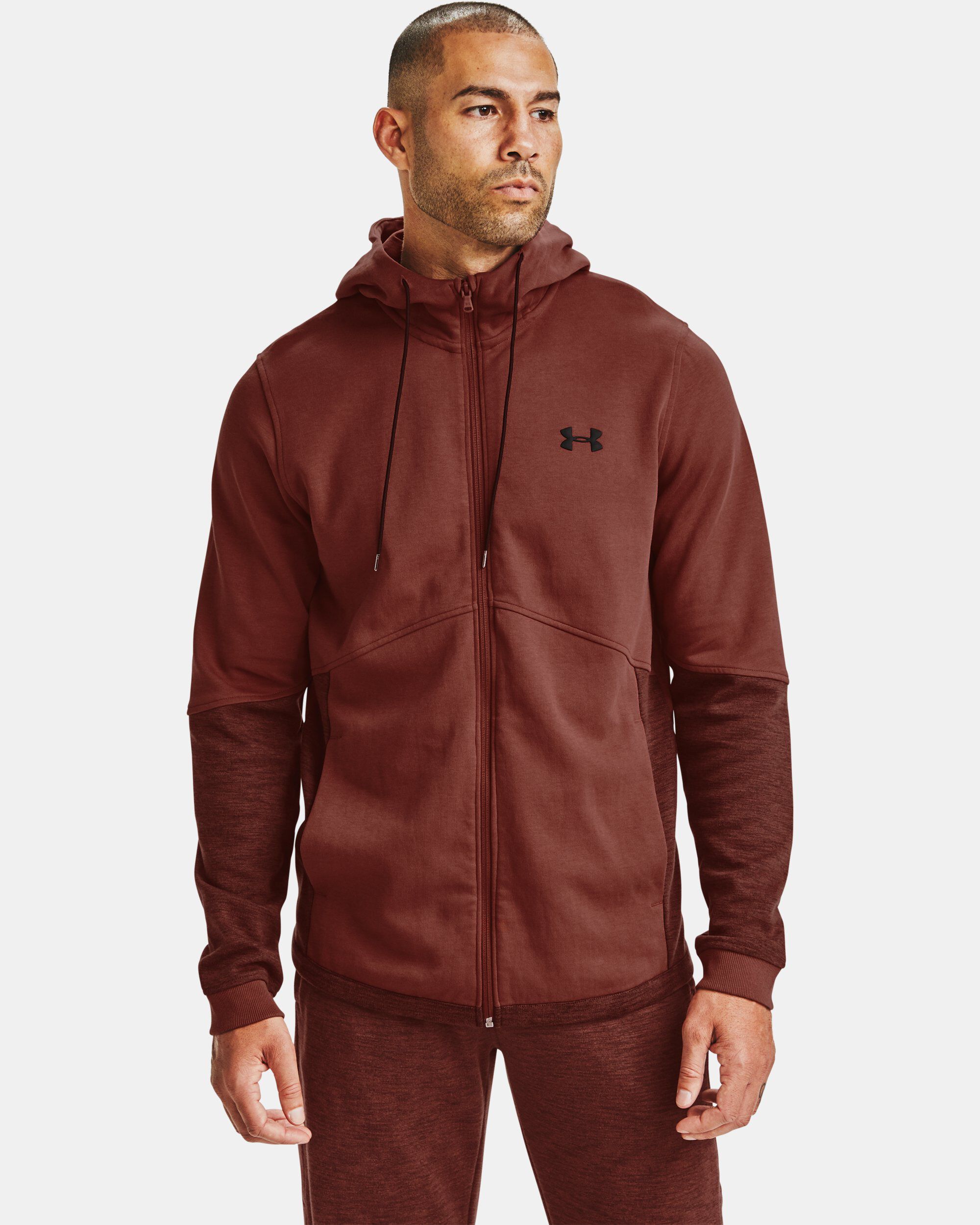 Men s UA Double Knit Full Zip Hoodie