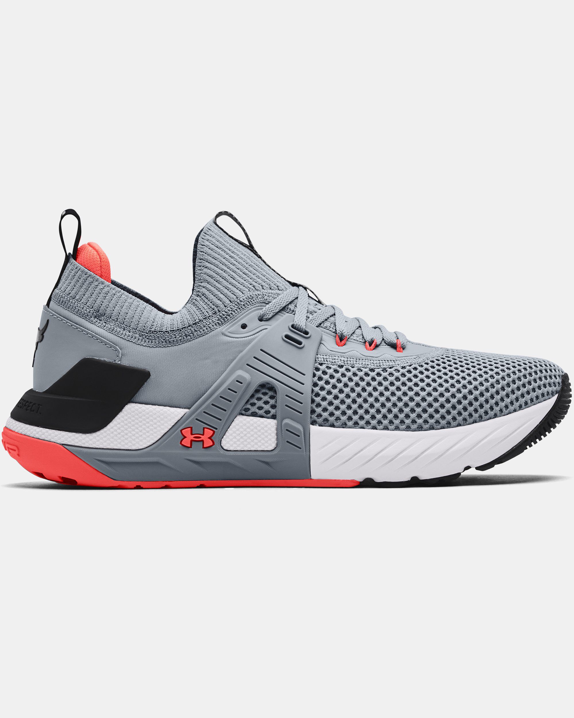 Under Armour Men s UA Project Rock 4 Training Shoes Grey in KSA