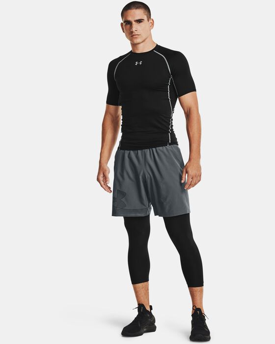 Men's UA Woven Graphic Shorts image number 2