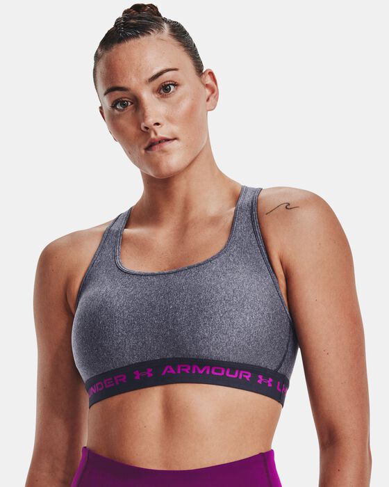 Armour® Mid Crossback Heather Armour® Mid Crossback Heather image number 2