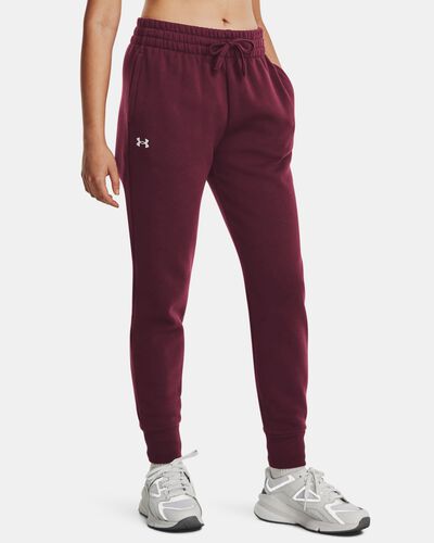 Buy Under Armour Kids' UA Rival Fleece Joggers Pink in KSA -SSS