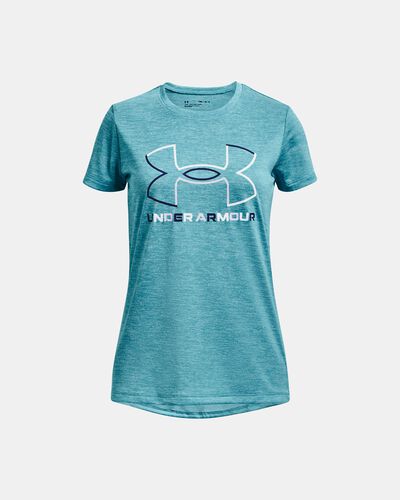 Girls' UA Tech™ Big Logo Twist Short Sleeve