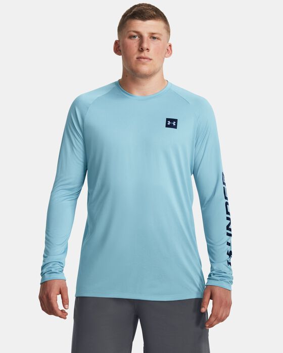 Men's UA Tech™ Print Fill Long Sleeve image number 0