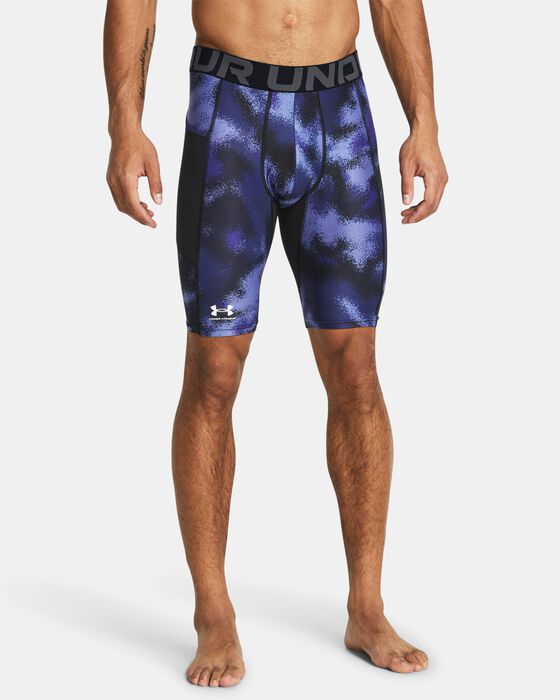 Men's HeatGear® Printed Long Shorts image number 0