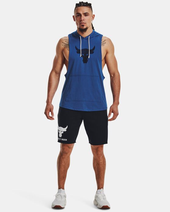 Men's Project Rock BSR Bull Sleeveless Hoodie image number 2