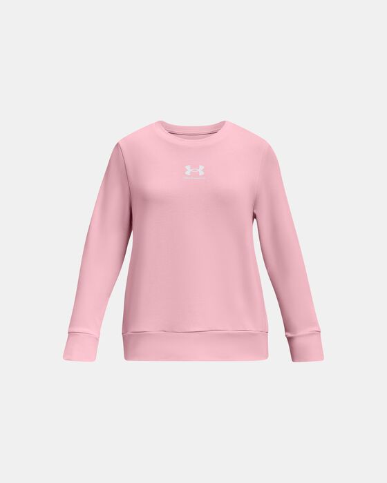 Girls' UA Rival Terry Crew image number 0