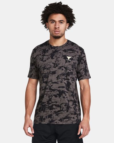 Men's Project Rock Payoff Printed Graphic Short Sleeve