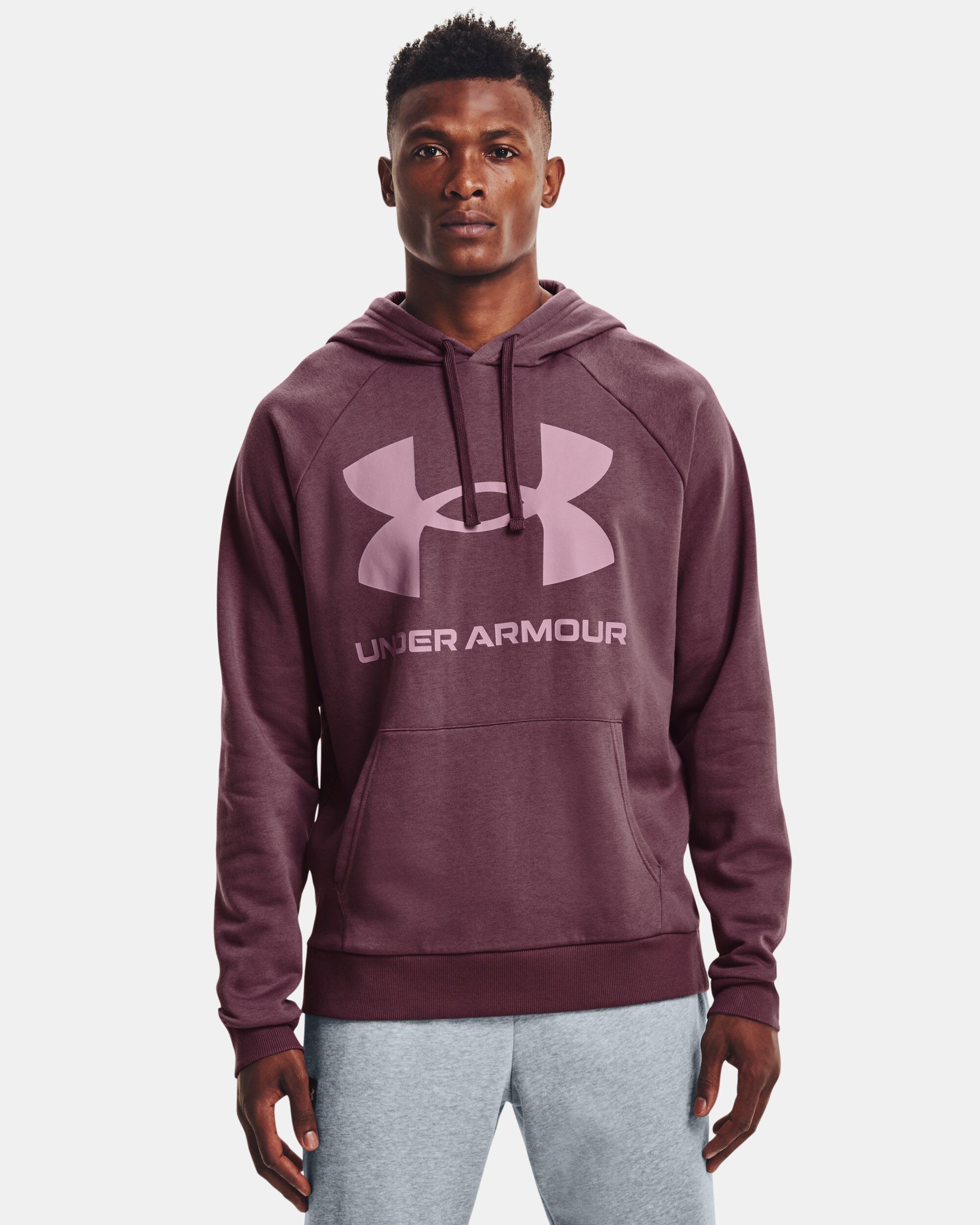 Under armour men's shop rival graphic hoodie