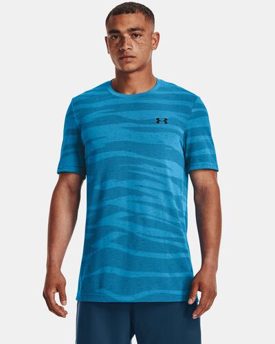 Men's UA Seamless Wave Short Sleeve