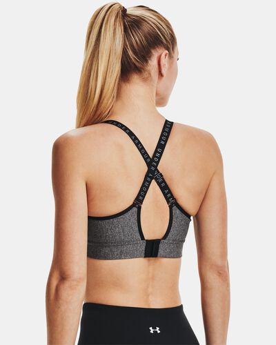 Women's UA Infinity Mid Heather Cover Sports Bra