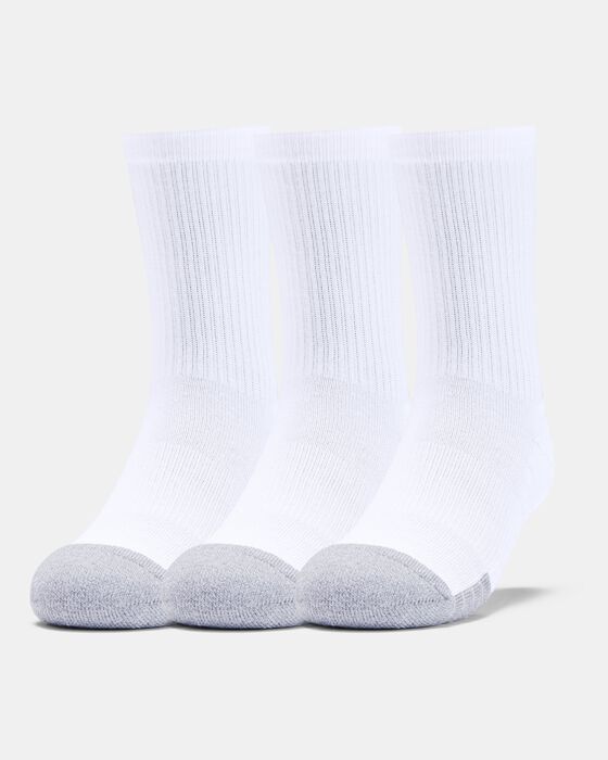 Youth HeatGear® Crew Socks 3-Pack image number 0
