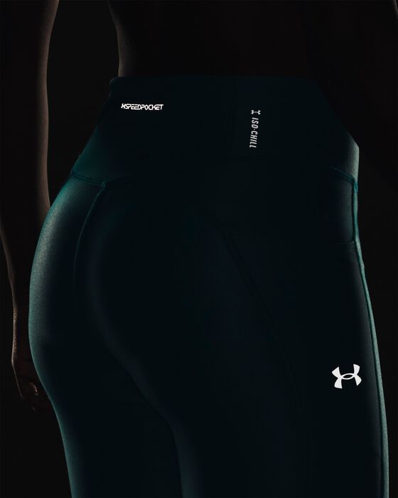 Women's UA Fly-Fast Elite Iso-Chill Ankle Tights image number 4