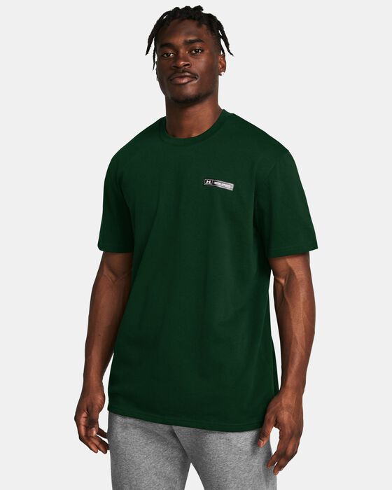 Men's UA Heavyweight Armour Label Short Sleeve image number 0