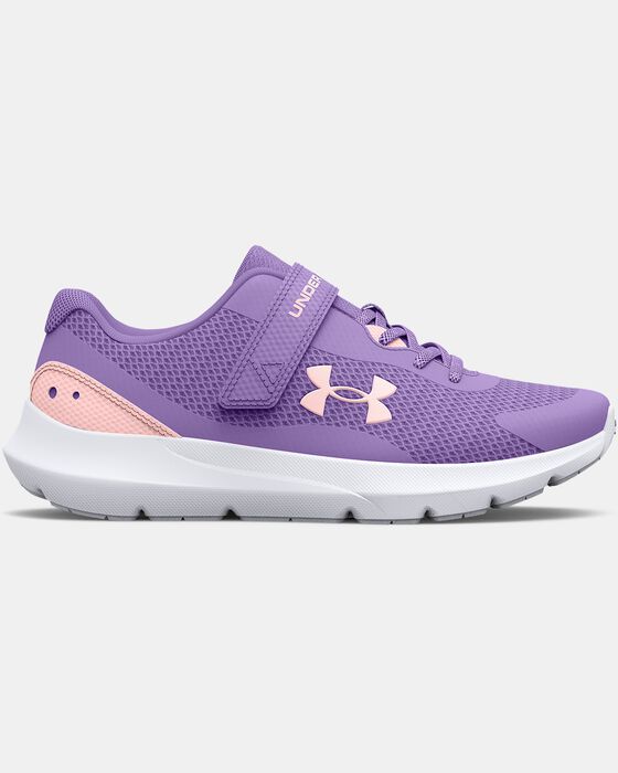 Girls' Pre-School UA Surge 3 AC Running Shoes image number 0
