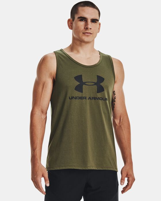 Men's UA Sportstyle Logo Tank image number 0