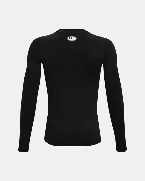 Boys' HeatGear® Armour Long Sleeve image number 1