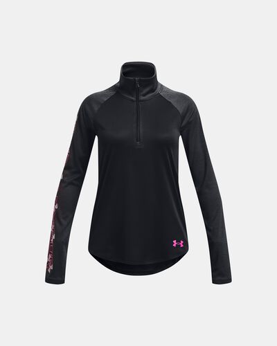 Girls' UA Tech™ Graphic ½ Zip