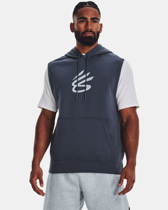 Men's Curry Fleece Sleeveless Hoodie image number 0