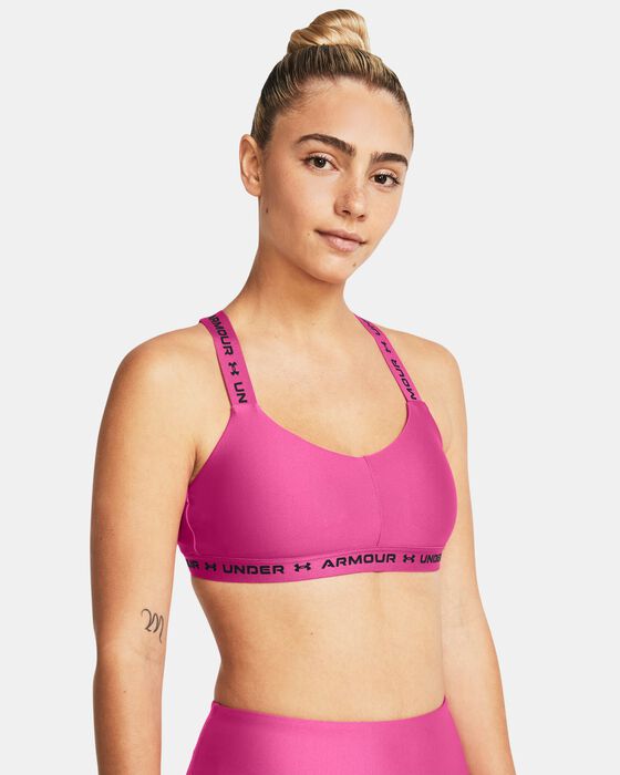 Women's UA Crossback Low Sports Bra image number 0