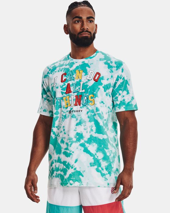 Men's Curry ICDAT Printed Short Sleeve image number 0