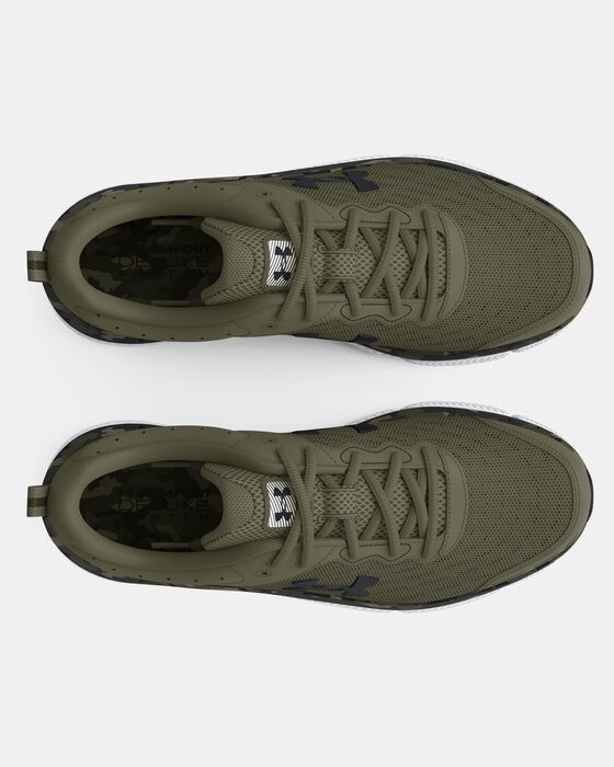 Men's UA Charged Assert 10 Camo Running Shoes image number 2