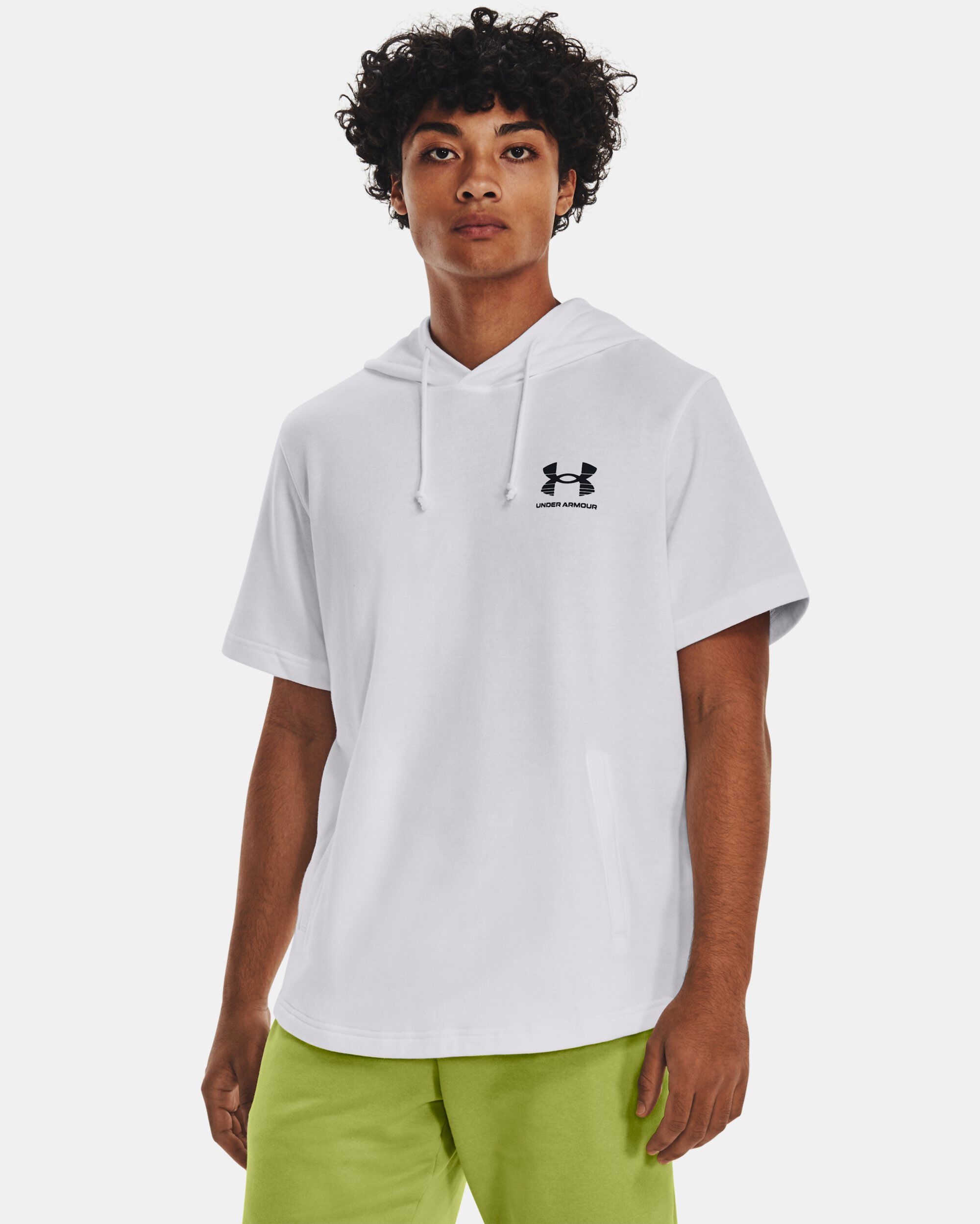 Under armour half sleeve hoodie outlet