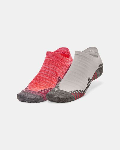Unisex UA Run No Show Tab Socks 2-Pack