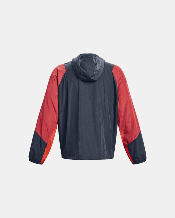 Men's UA RUSH™ Woven ½ Zip Anorak Jacket image number 11