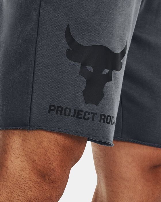 Men's Project Rock Terry Brahma Bull Shorts image number 3