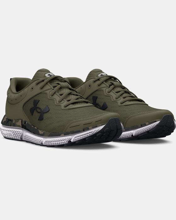 Men's UA Charged Assert 10 Camo Running Shoes image number 3