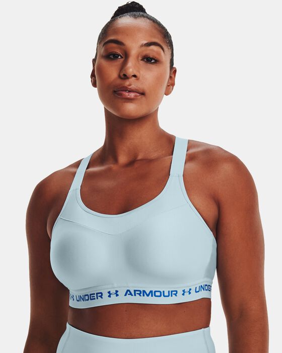 Women's Armour® High Crossback Sports Bra image number 3